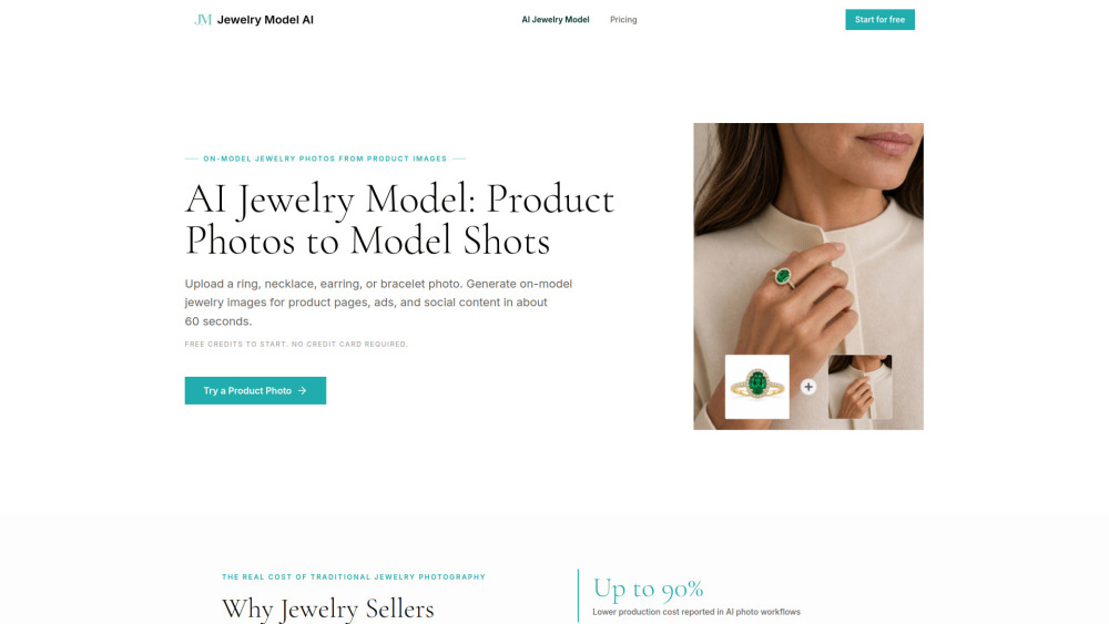 Jewelry Model AI