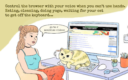 LipSurf - Chrome Extension