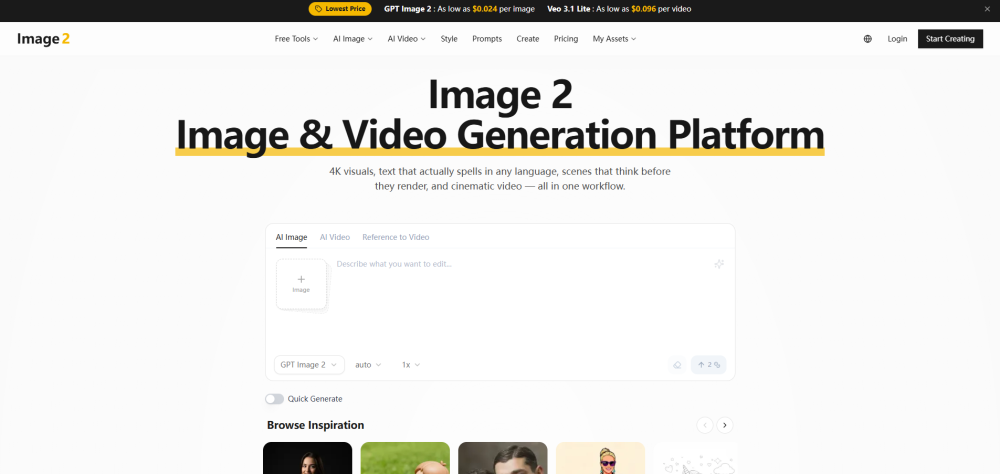 GPT Image 2 - Free Advanced Image 2 AI Image Generator