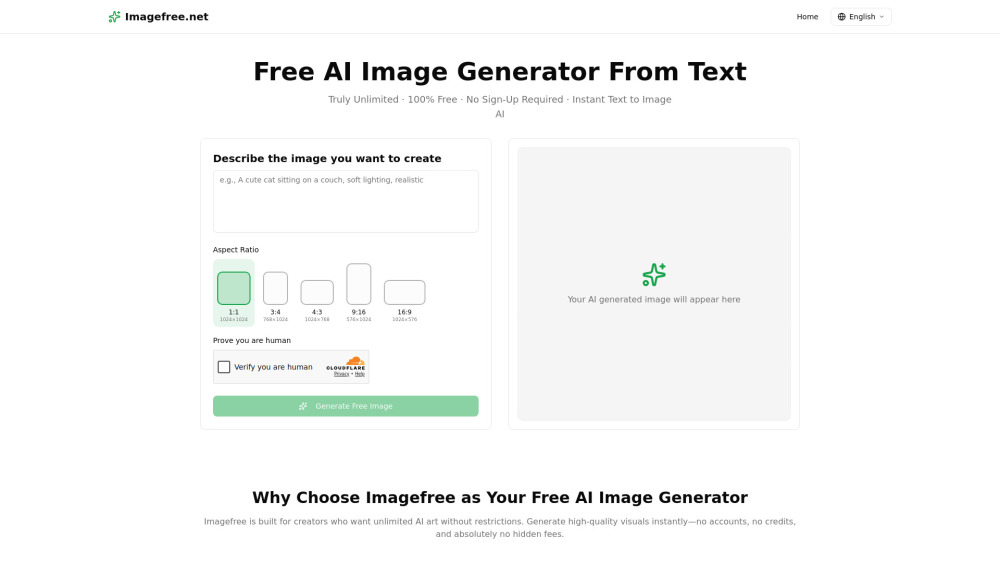 Free AI Image Generator