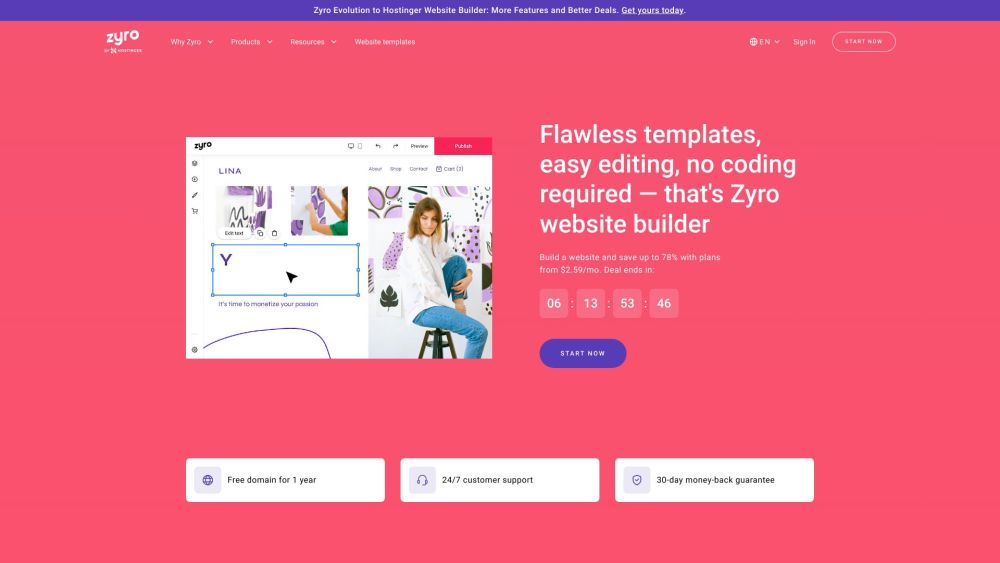 Hostinger Website Builder