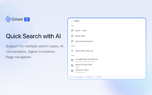 Ginee X - Chrome Extension