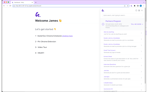 Moly AI - Chrome Extension
