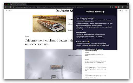 Website Summarizer