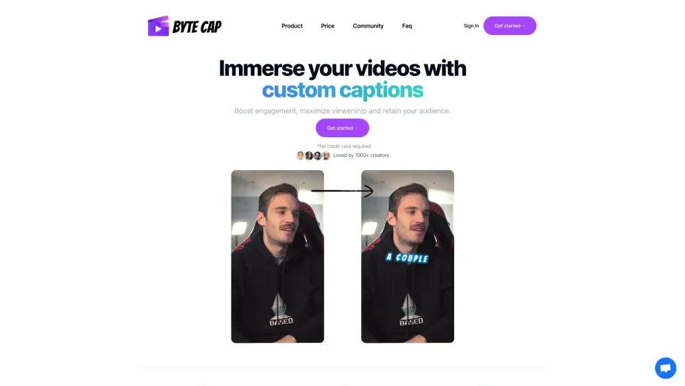 Bytecap