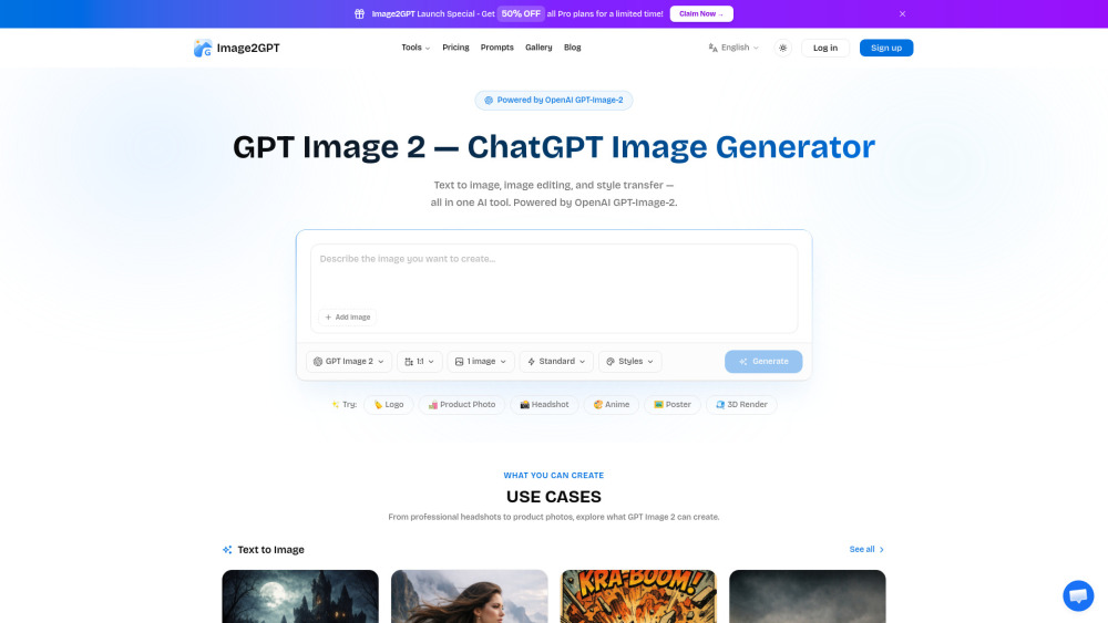 Image2GPT
