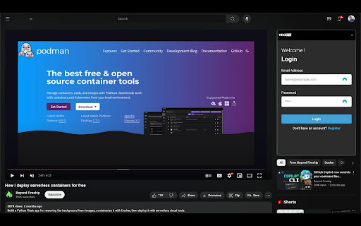 Vidooze - Chrome Extension