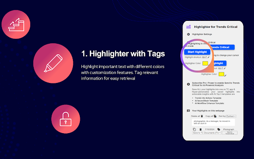 TrendsCritical Highlighter - Chrome Extension