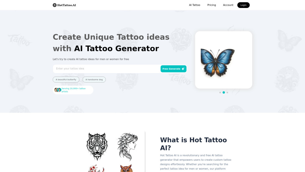 Hot Tattoo AI