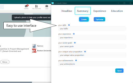AI LinkedIn Helper