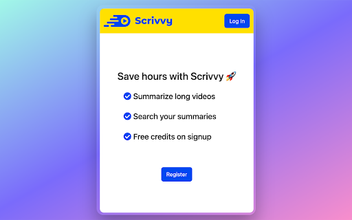 Scrivvy