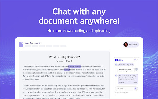 Skim AI - Chrome Extension