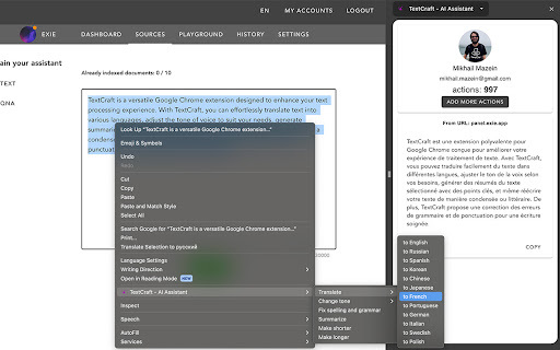 AI in your browser