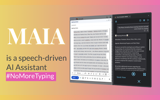 MAIA (My AI Assistant) - Chrome Extension