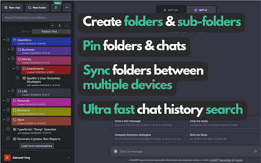 ChatGPT Easy Folders