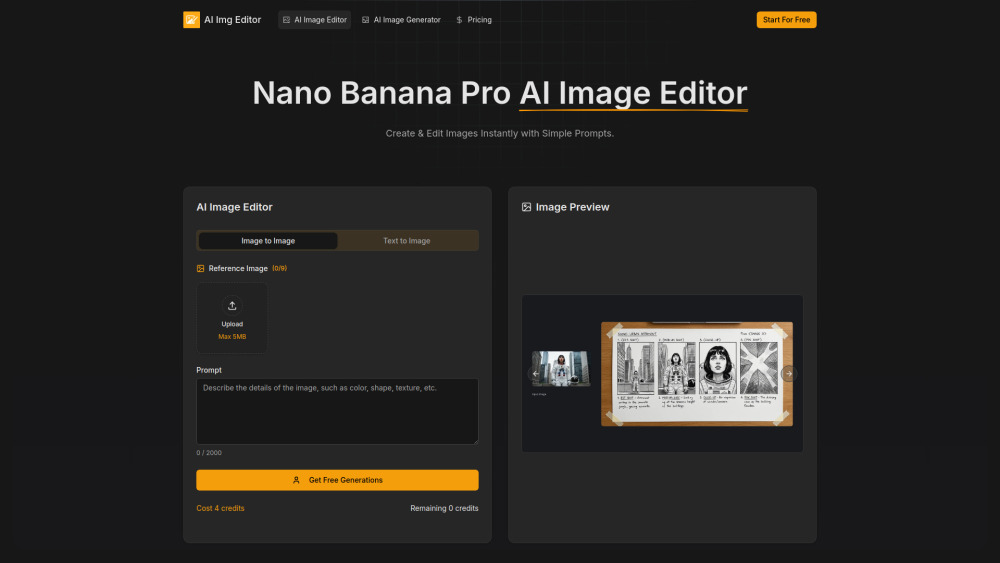 AI Image Editor