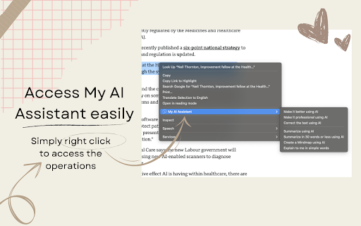 MyAI Assistant