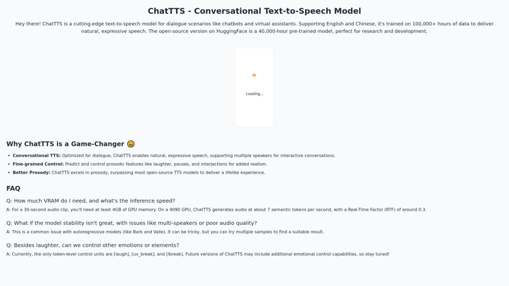 ChatTTS