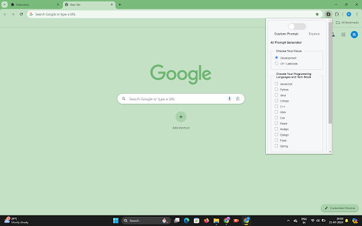 AI Prompt Master - Chrome Extension
