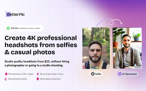 BetterPic - Chrome Extension