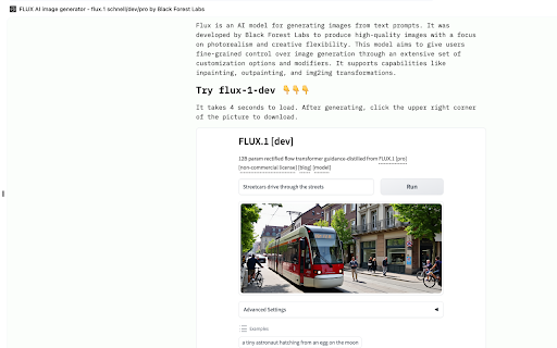 Flux AI - Chrome Extension