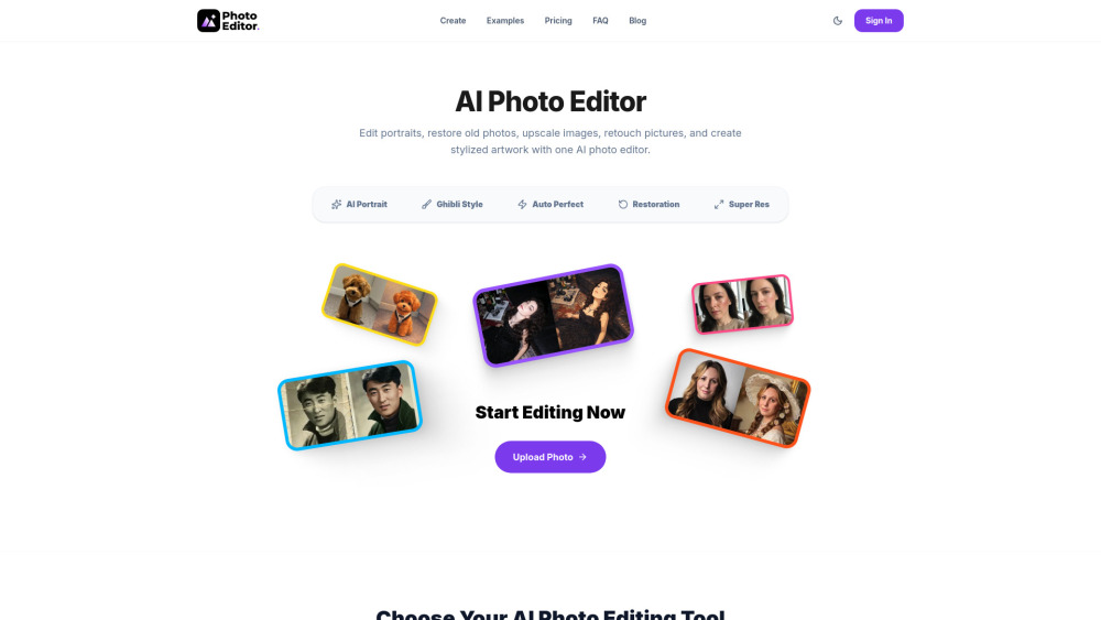 Photo Editor AI
