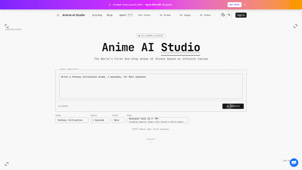 Anime AI Studio